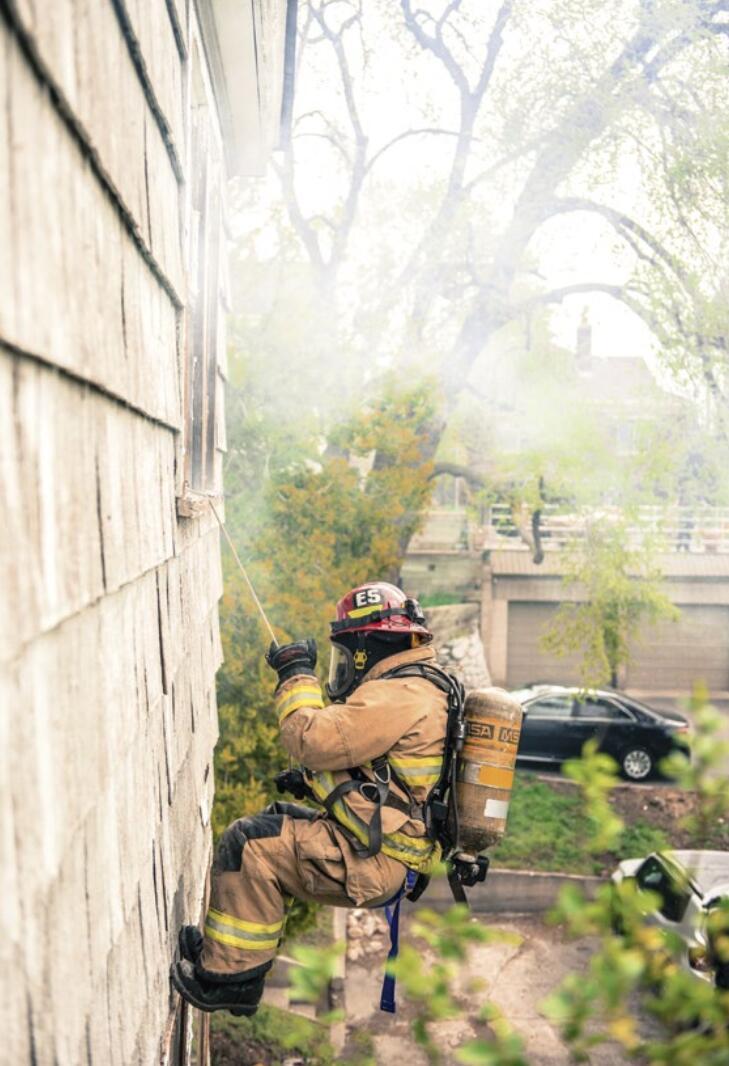 消防員防火逃生自救繩
